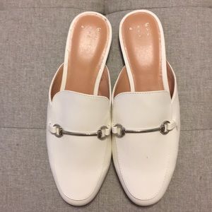 open heel flats